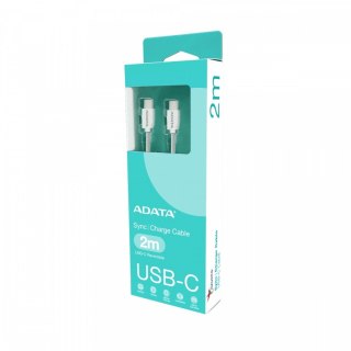 Kabel USB-C do USB-C 2.0/100W 200cm biały Adata