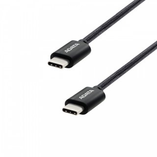 Kabel USB-C do USB-C 2.0/100W 200cm czarny Adata