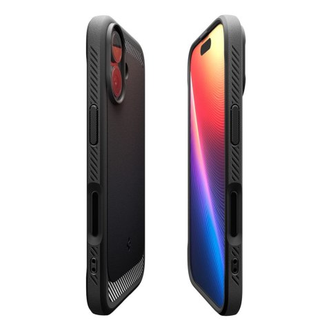 Etui ochronne case na iPhone 17 Rugged Armor Mag MagSafe - czarny mat