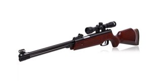 Wiatrówka karabinek Marksman drewno+luneta kal.5,5mm Ekp