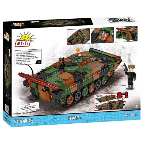 Klocki BWP-1 756 elementów
