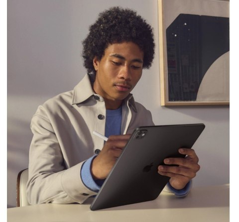 IPad Pro 13-calowy Wi-Fi + Cellular 256GB ze szkłem standardowym - Srebrny