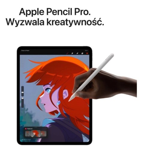 IPad Pro 13-calowy Wi-Fi + Cellular 256GB ze szkłem standardowym - Srebrny