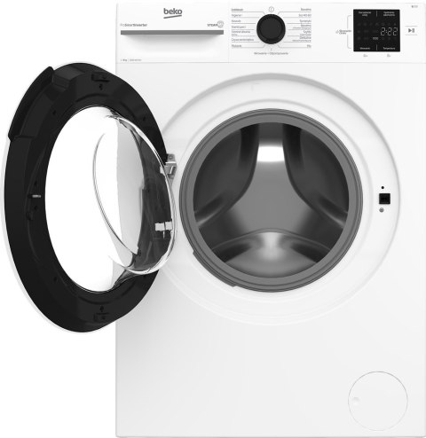 Pralka Beko BM1WFU38225WW 8 kg 1200 obr/min | SteamCure | ColdWash | silnik inwerterowy ProSmart