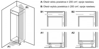 Chłodziarko-zamrażarka KIN86ADD0