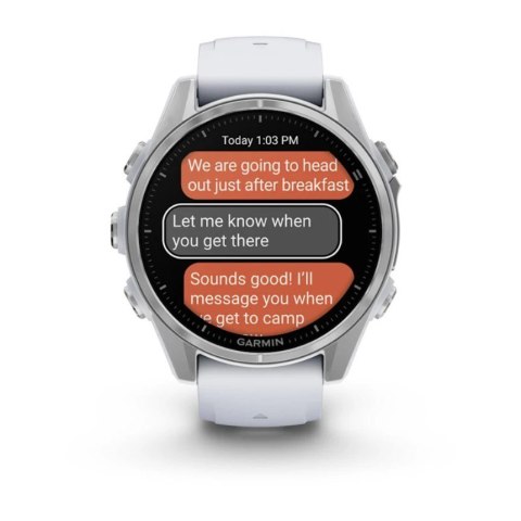 Garmin Fenix 8 43mm AMOLED Silver