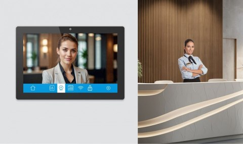 Monitor dotykowy 10 cali TW1023ASC-B3P 10P.DOT.IPS,ANDROID,WIFI, 4xUSB, RJ45, MIC, 24/7, iiSignage