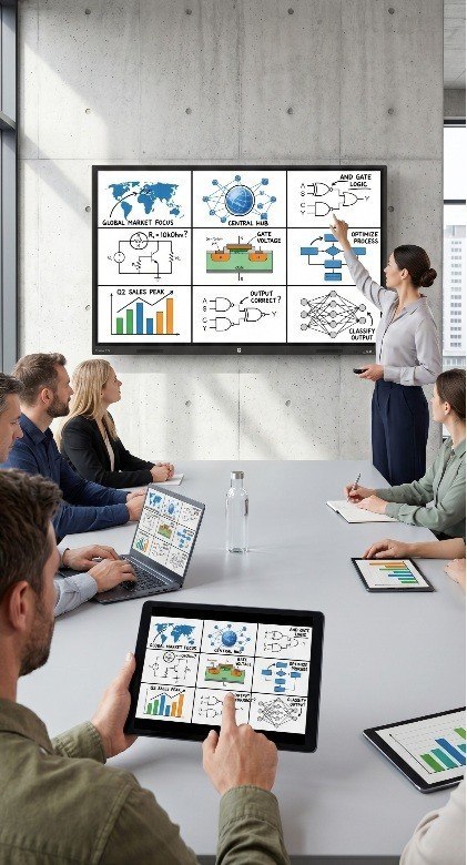 Monitor interaktywny TS 9 Mate G 65