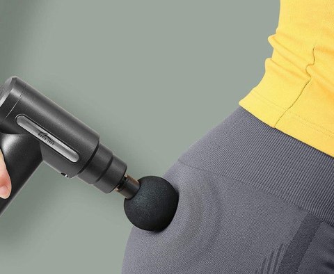 Pistolet do masażu (4 głowice) MASSAGE GUN MT6521