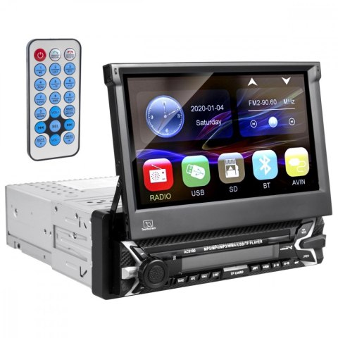 Radioodtwarzacz panel dotykowy LCD RDS AC9100