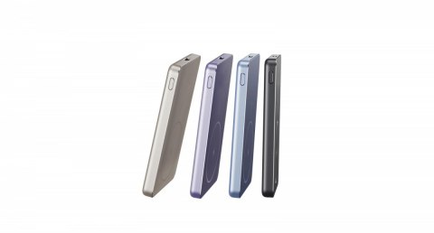 PowerBank Super Slim Magnetic 5000 fioletowy