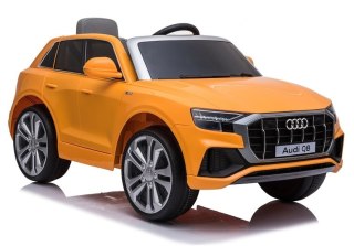 Auto na Akumulator Audi Q8 JJ2066 Pilot Światło LED MP3 Żółty Lakier LEAN CARS