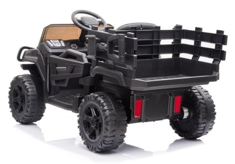 Auto na akumulator BDM0926 Dla Dzieci Światła LED MP3 Pilot Czarne LEAN CARS