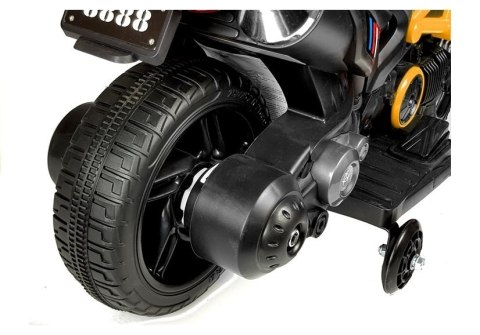 Motor na Akumulator Motocykl Dla Dzieci GTM1188 Światło LED Żółty LEAN CARS