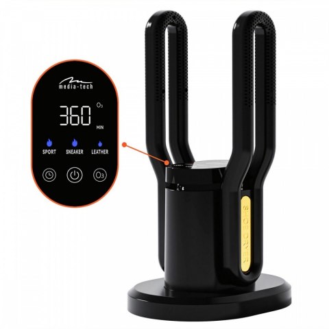 *Suszarka do butów z dezynfekcją ozonową SHOE DRYER OZONE PRO+ MT6539 (czarna)