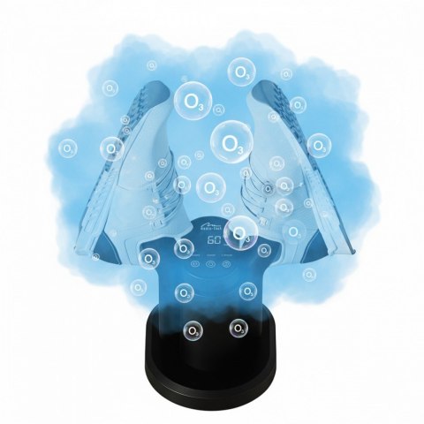 *Suszarka do butów z dezynfekcją ozonową SHOE DRYER OZONE PRO+ MT6539 (czarna)