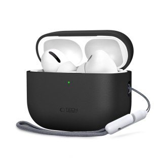 Etui ochronne silikonowe na słuchawki AirPods Pro 3 - czarne