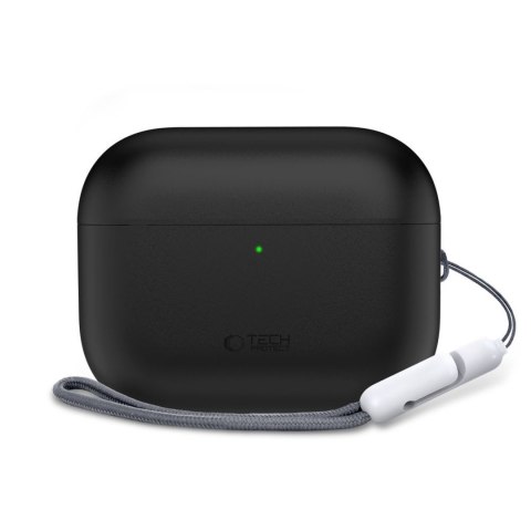 Etui ochronne silikonowe na słuchawki AirPods Pro 3 - czarne