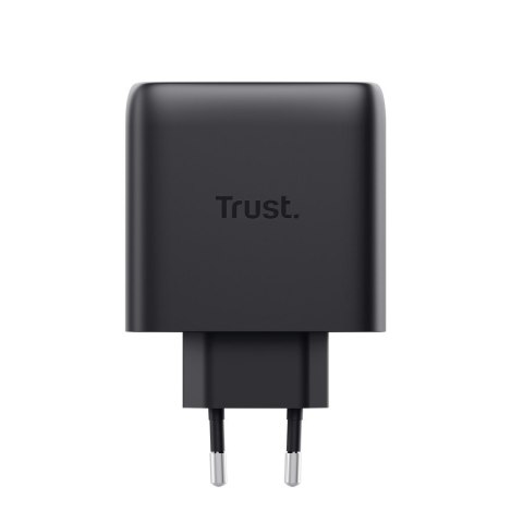 Ładowarka MAXO GaN 65W 2xUSB-C czarna