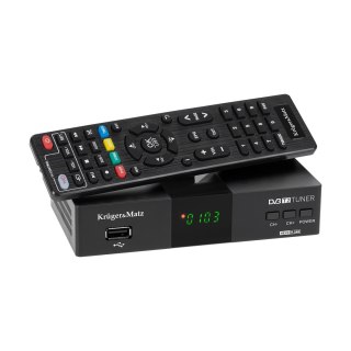 KRUGER & MATZ DEKODER DVB-T2 H.265 HEVC KM0550D
