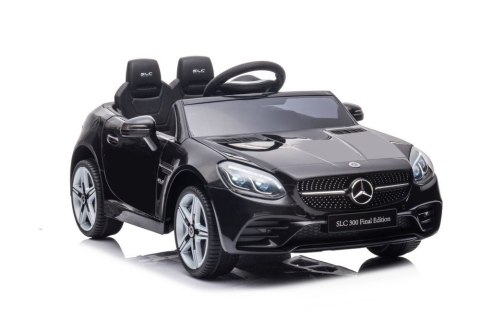Auto Na Akumulator Mercedes SLC 300 Światła LED MP3 Pilot Czarny LEAN CARS