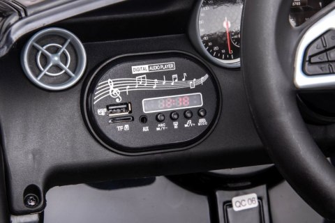 Auto Na Akumulator Mercedes SLC 300 Światła LED MP3 Pilot Czarny LEAN CARS