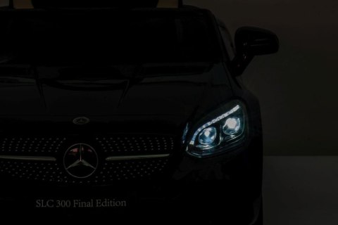Auto Na Akumulator Mercedes SLC 300 Światła LED MP3 Pilot Czarny LEAN CARS
