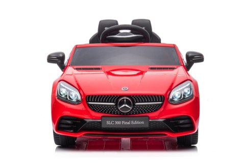 Auto Na Akumulator Mercedes SLC 300 Światła LED MP3 Pilot Czerwony LEAN CARS