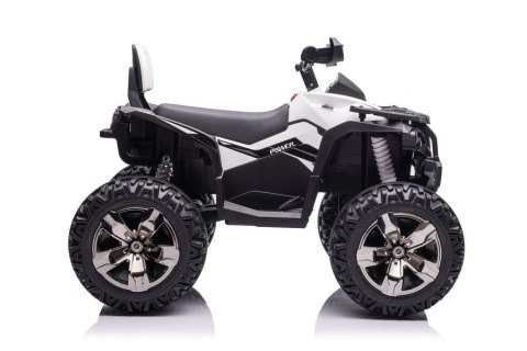 Quad Na Akumulator Z Oparciem QLS-3288 ŚwIatła LED MP3 Biały LEAN CARS