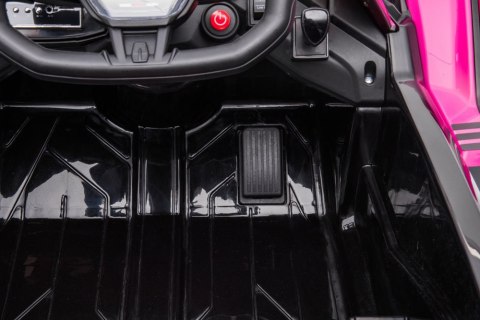 Samochód Na Akumulator Lamborghini GT HL528 Światła LED MP3 Pilot Rózowy LEAN CARS
