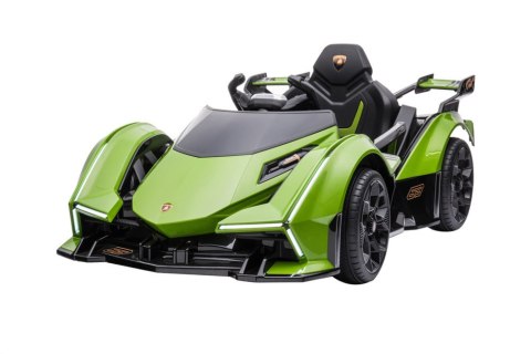 Samochód Na Akumulator Lamborghini GT HL528 Światła LED MP3 Pilot Zielony LEAN CARS