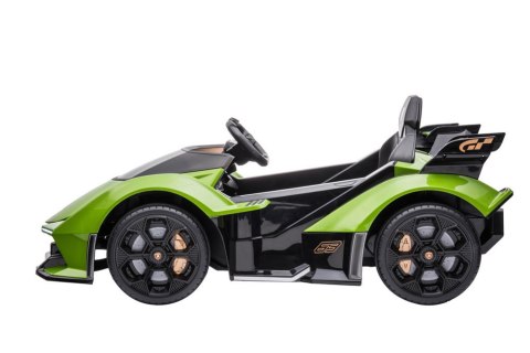 Samochód Na Akumulator Lamborghini GT HL528 Światła LED MP3 Pilot Zielony LEAN CARS