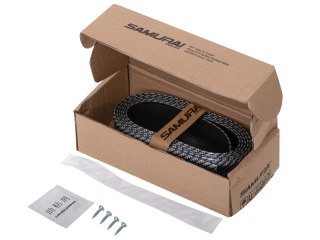 Dokładka zderzaka osłona uniwersalna spoiler carbon 2,5m czarna Kik Sp. z o. o. Sp. k.