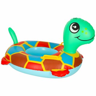 Kółko do pływania dla niemowląt koło pontonik dla dzieci dmuchany z siedziskiem materac żółw 15kg Kik Sp. z o. o. Sp. k.