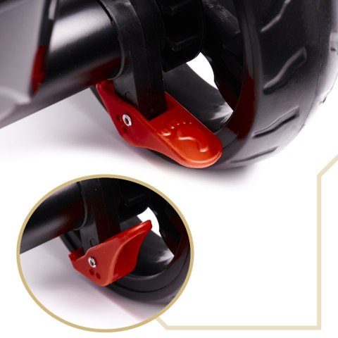 Rowerek trójkołowy Trike Fix Lite rower spacerówka 3w1 obracany 360 wolne koło granatowy Kik Sp. z o. o. Sp. k.