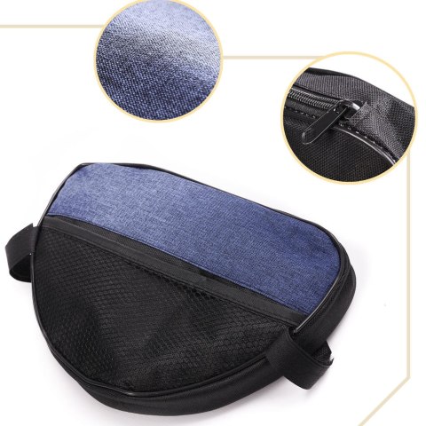 Rowerek trójkołowy Trike Fix Lite rower spacerówka 3w1 obracany 360 wolne koło granatowy Kik Sp. z o. o. Sp. k.