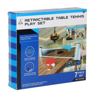 Zestaw do tenisa stołowego paletki + siatka do ping ponga rozsuwana Kik Sp. z o. o. Sp. k.