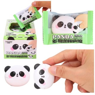 Gumka Do Ścierania Zmazywania Szkolna Biurowa Panda LEAN