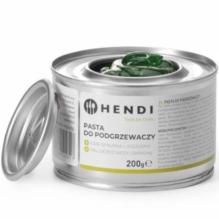 Pasta do podgrzewaczy potraw - etanol puszka 48 x 200g - Hendi 194546 Hendi