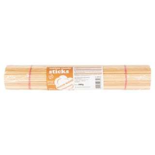 Patyczki do waty cukrowej bukowe 30cm/4mm z atestem PZH 100szt GSG24