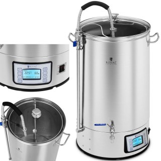 Kocioł warzelny zacierny do produkcji piwa stal nierdzewna 2500W LCD 60L Royal Catering
