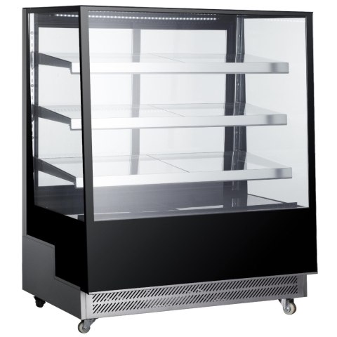 Witryna chłodnicza cukiernicza 3-półkowa jezdna LED 650L ARKTIC