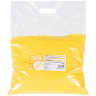 Kolorowy cukier do waty cukrowej żółty o smaku gumy balonowej 5kg GSG24