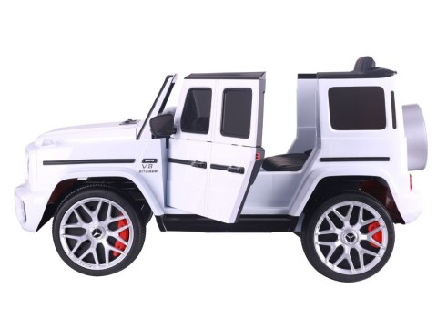 Auto Na Akumulator Mercedes G63 S306-1 Biały LEAN CARS