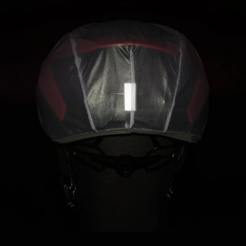 Pokrowiec przeciwdeszczowy na kask rowerowy czarny ROCKBROS