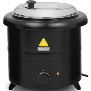 Kociołek termos garnek elektryczny do zupy 13 l 600 W czarny Royal Catering