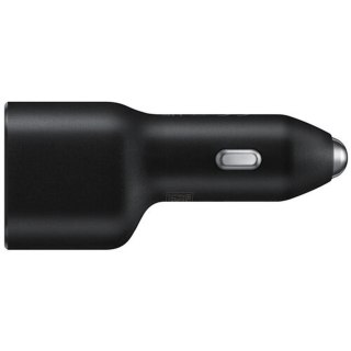 Ładowarka samochodowa do gniazda zapalniczki 2x USB 25W czarna SAMSUNG