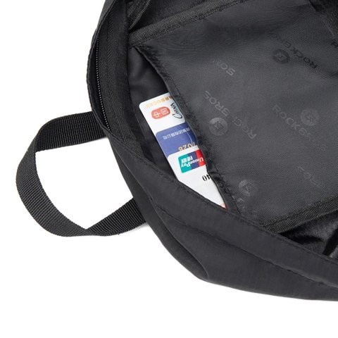 Plecak sportowy wodoodporny składany 46.5x38cm 18l - czarny ROCKBROS