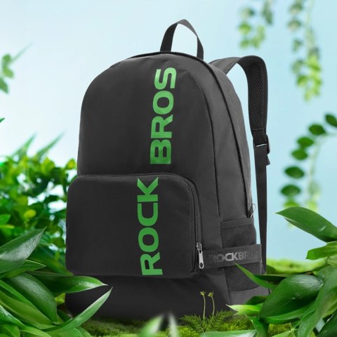 Plecak sportowy wodoodporny składany 46.5x38cm 18l - czarny ROCKBROS