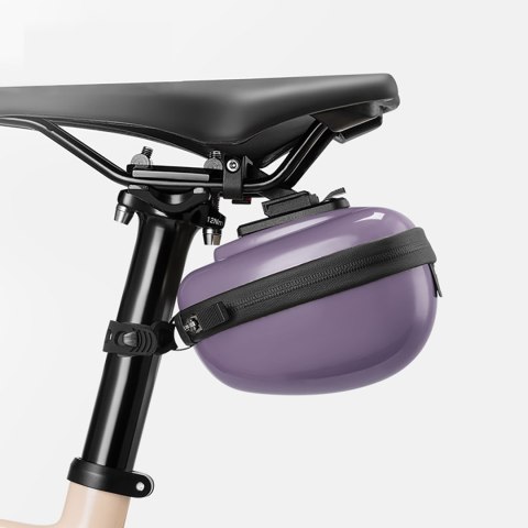 Torba rowerowa sztywna kufer podsiodłowy hard shell 0.4l - czarna ROCKBROS